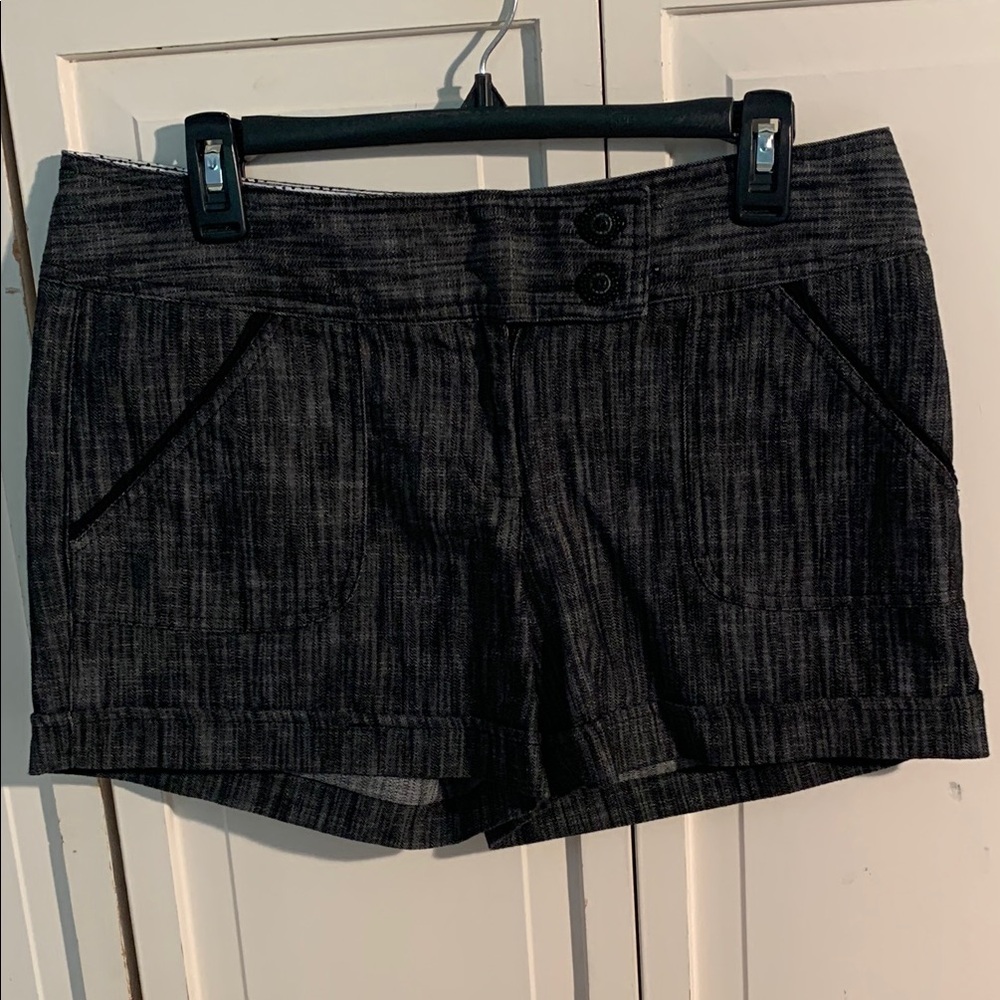 Maurices Black High Waist Shorts EUC